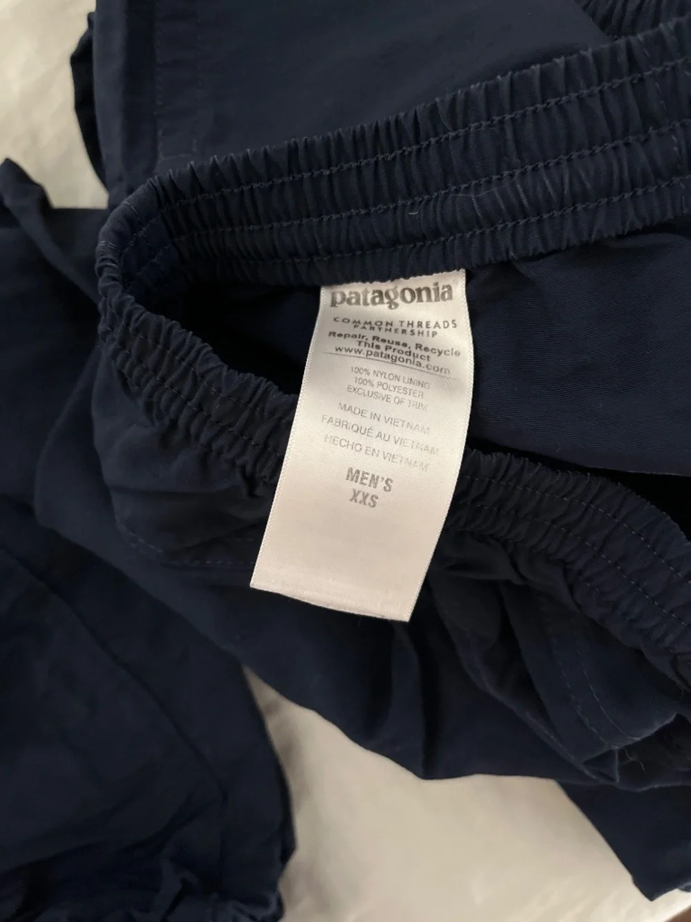 Patagonia Baggies size mens xxs or youth 12/14